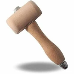 ECHOO Hammer Buchenholzhammer Werkzeug, Holzschnitzerei Hammer Lederhandwerk Schnitzerei -Angebote Fliesenleger-Werkzeug Store 48596773 3