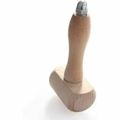 ECHOO Hammer Buchenholzhammer Werkzeug, Holzschnitzerei Hammer Lederhandwerk Schnitzerei -Angebote Fliesenleger-Werkzeug Store 48596773 4