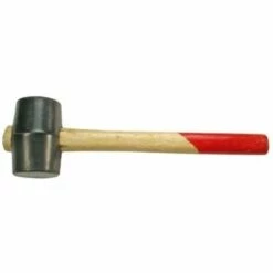 KRAFTMANN BGS DO IT YOURSELF 1860 | GUMMIHAMMER | SCHWARZER KOPF | Ø 55 MM | 250 G