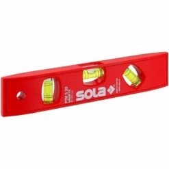 HEIMA-PRESS Torpedo-Wasserwaage Sola PTM5 Aus Kunststoff Mit Magnet - Länge 200 Mm - 01430601