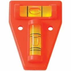 SILVERLINE 250450 MINI-WASSERWAAGE MIT HORIZONTAL- UND VERTIKALLIBELLE 60 X 45 MM