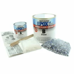 RUST-OLEUM Garagenbodenbeschichtung, Bodenbeschichtung, Garagenanstrich, Set, Grau -Angebote Fliesenleger-Werkzeug Store 50673728 3