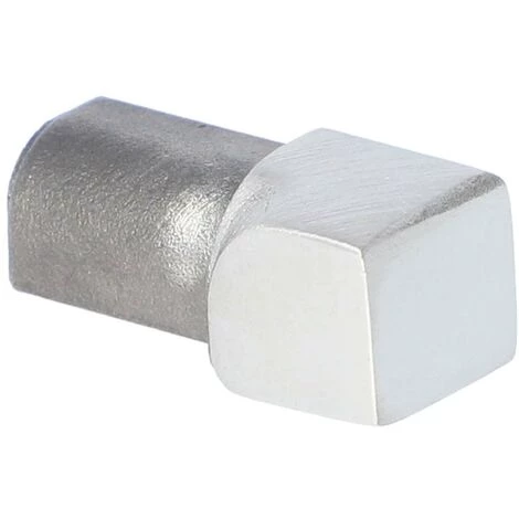 PROLINE Innenecke, Rundkantenprofil Edelstahl Massiv Gebürstet 11 Mm 2 PROLINE Innenecke, Rundkantenprofil Edelstahl Massiv Gebürstet 11 Mm – Bild 2