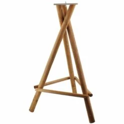 BTEC Vogelhausständer Natur, Passend Für Viele Vogelhäuser