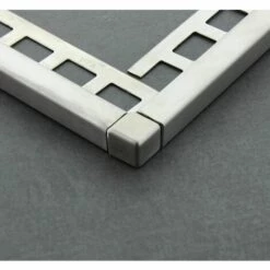 PROLINE Außenecke Und Innenecke, Quadratprofil Edelstahl Massiv Gebürstet 8 Mm -Angebote Fliesenleger-Werkzeug Store 50679716 3