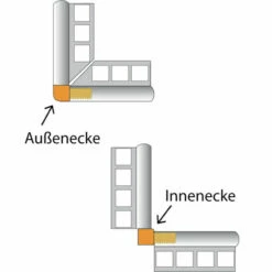 PROLINE Außenecke, Rundkantenprofil Edelstahl Massiv Glänzend 12,5 Mm -Angebote Fliesenleger-Werkzeug Store 50679732 4