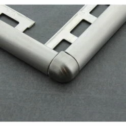PROLINE Außenecke, Rundkantenprofil Edelstahl Massiv Gebürstet 8 Mm -Angebote Fliesenleger-Werkzeug Store 50686431 3