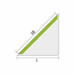 PROLINE PROSHELF Mit PRODECOR Q Edelstahl V2A, 8mm, Glänzend, 290mm -Angebote Fliesenleger-Werkzeug Store 50686515 3