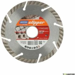 Norton Clipper Diamanttrennscheibe STANDARD BETON TURBO 230x22,23 Mm
