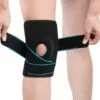 ECHOO Kniebandage Open-Patella Gel-Kniebandage Mit Verstellbaren Und Atmungsaktiven Seitenstabilisatoren