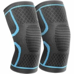 ECHOO Knieschützer Zur Schmerzlinderung Im Kniegelenk, 2er-Pack】 Kompressions-Kniebandage Für Männer Und Frauen, Atmungsaktive Knieschützer