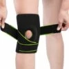 ECHOO Kniebandage Open-Patella Gel-Kniebandage Mit Verstellbaren Und Atmungsaktiven Seitenstabilisatoren