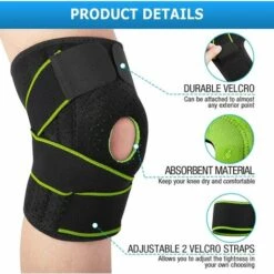 ECHOO Kniebandage Open-Patella Gel-Kniebandage Mit Verstellbaren Und Atmungsaktiven Seitenstabilisatoren 7 ECHOO Kniebandage Open-Patella Gel-Kniebandage Mit Verstellbaren Und Atmungsaktiven Seitenstabilisatoren -Angebote Fliesenleger-Werkzeug Store 50860332 3