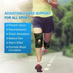 ECHOO Kniebandage Open-Patella Gel-Kniebandage Mit Verstellbaren Und Atmungsaktiven Seitenstabilisatoren 9 ECHOO Kniebandage Open-Patella Gel-Kniebandage Mit Verstellbaren Und Atmungsaktiven Seitenstabilisatoren -Angebote Fliesenleger-Werkzeug Store 50860332 5