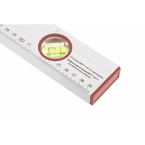 SPARTA - Aluminium-Wasserwaage 3 Blasen - 400 Mm J 4 SPARTA - Aluminium-Wasserwaage 3 Blasen - 400 Mm J – Bild 4