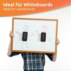 ECENCE 5x Whiteboard Schwamm Magnetisch Tafelwischer Cleaner Löscher Reiniger -Angebote Fliesenleger-Werkzeug Store 51946454 4