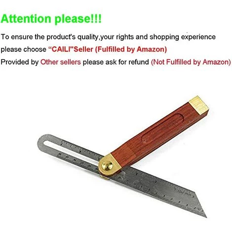 LangRay Craftsman Klingenlineal Aus Rostfreiem Stahl, 230 Mm Verstellbare Winkel-Gleitschräge 2 LangRay Craftsman Klingenlineal Aus Rostfreiem Stahl, 230 Mm Verstellbare Winkel-Gleitschräge – Bild 2