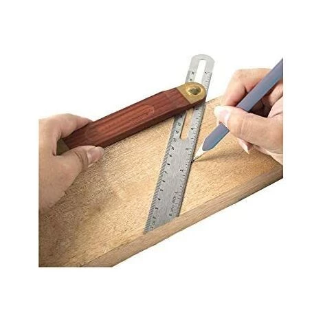 LangRay Craftsman Klingenlineal Aus Rostfreiem Stahl, 230 Mm Verstellbare Winkel-Gleitschräge 3 LangRay Craftsman Klingenlineal Aus Rostfreiem Stahl, 230 Mm Verstellbare Winkel-Gleitschräge – Bild 3