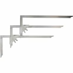 HEDUE® Hedue Treppen-Anreisswinkel Ergänzungspackung, Anschlagwinkel, Treppenschablone Aus Rostfreiem Edelstahl