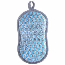 THSINDE Waschbare Geschirrspülschwämme, 6 Doppelseitige, Nicht Kratzende Kratzpads, Antibakterieller Mikrofaserschwamm, Küche, Reinigt Alle Oberflächen Effektiv. Blau -Angebote Fliesenleger-Werkzeug Store 52102947 3