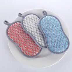 THSINDE Waschbare Geschirrspülschwämme, 6 Doppelseitige, Nicht Kratzende Kratzpads, Antibakterieller Mikrofaserschwamm, Küche, Reinigt Alle Oberflächen Effektiv. -Angebote Fliesenleger-Werkzeug Store 52103021 3