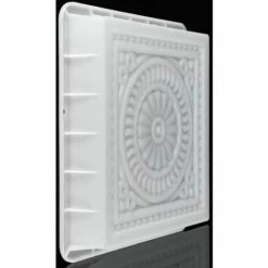 ECHOO Gartenpflasterform Wiederverwendbare DIY Bodenfliesen Zementpflasterform Für Gartenpflaster Ornament Simulation Betonziegel Landschaftsbau Pedalform Wegform -Angebote Fliesenleger-Werkzeug Store 52645327 4