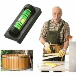 ECHOO Kleine Tragbare Magnet-Wasserwaage Mit Mini-Rohrnivellierwerkzeugen Mit Magnet-Wasserwaage An Der Unterseite Für Montage Und Wartung -Angebote Fliesenleger-Werkzeug Store 53040117 3