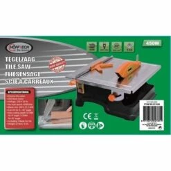 Hofftech Fliesensäge - 450W - 33x33 Cm - Sägeblatt Mit 180 Mm Durchmesser -Angebote Fliesenleger-Werkzeug Store 53058934 4