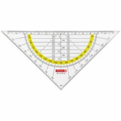 Brunnen Geodreieck 16cm Glasklar