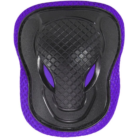 LIFCAUSAL Kinder-Knieschützer-Set 6 In 1 Schutzausrüstungs-Kit Knie-Ellbogenschützer Mit Handgelenkschutz Kindersport-Sicherheitsschutzpolster Für Radfahren Rollschuhlaufen, Lila M 4 LIFCAUSAL Kinder-Knieschützer-Set 6 In 1 Schutzausrüstungs-Kit Knie-Ellbogenschützer Mit Handgelenkschutz Kindersport-Sicherheitsschutzpolster Für Radfahren Rollschuhlaufen, Lila M – Bild 4