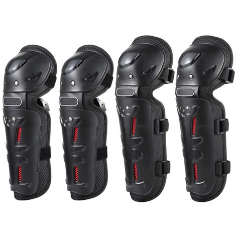 LIFCAUSAL 4 Stück Radfahren Kniebandage Und Ellenbogenschützer Fahrrad MTB Fahrrad Motorrad Reiten Kniestütze Schutzpolster Wachen Outdoor Sports Radfahren Knieschutzausrüstung 1 LIFCAUSAL 4 Stück Radfahren Kniebandage Und Ellenbogenschützer Fahrrad MTB Fahrrad Motorrad Reiten Kniestütze Schutzpolster Wachen Outdoor Sports Radfahren Knieschutzausrüstung