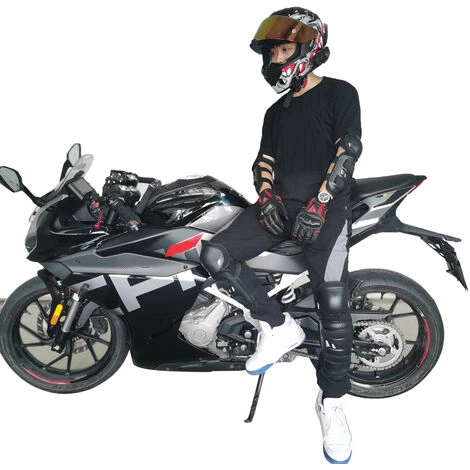 LIFCAUSAL Universal Paar Radfahren Kniebandage Und Ellbogenschützer Fahrrad MTB Fahrrad Motorrad Reiten Kniestütze Schutzpolster Wachen Outdoor Sports Radfahren Knieschutzausrüstung 2 LIFCAUSAL Universal Paar Radfahren Kniebandage Und Ellbogenschützer Fahrrad MTB Fahrrad Motorrad Reiten Kniestütze Schutzpolster Wachen Outdoor Sports Radfahren Knieschutzausrüstung – Bild 2