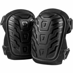 TINOR Professionelle Strapazierfähige Gel-Knieschützer, Strapazierfähige Knieschützer Mit Schaumpolsterung, Einfach Anzubringen Für Arbeit, Gartenarbeit, Schreiner, Bodenbelag, Langlebig