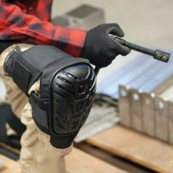 TINOR Professionelle Knieschützer Für Die Arbeit, Robuste Schaumstoffpolsterung, Mit Rutschfesten Riemen Und Einfach Zu Befestigenden Clips Für Männer, Frauen, Bodenbeläge -Angebote Fliesenleger-Werkzeug Store 53824994 4