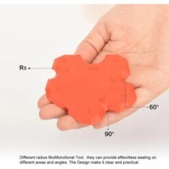 Silikon-Dichtungswerkzeug-Set Betterlife Kit Fugenglätter Für Silikondichtmasse Fugenversiegelung (4 Stück Rot) -Angebote Fliesenleger-Werkzeug Store 54097461 5