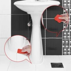 Silikon-Dichtungswerkzeug-Set Betterlife，Silikon-Dichtungsmittel Für Fugenglätter, Versiegelungs-Finisher, 4-teiliges Set (rot) -Angebote Fliesenleger-Werkzeug Store 54097474 5