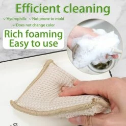 Küchenschwamm Betterlife - 12 Stück Küchenschwamm, Geruchsneutral, Doppelseitig, Antibakteriell, Mikrofaser-Pads, Scheuerschwamm (13, * 9 Cm) -Angebote Fliesenleger-Werkzeug Store 54097775 3