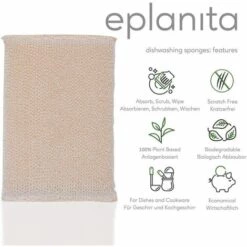 Küchenschwamm Betterlife - 12 Stück Küchenschwamm, Geruchsneutral, Doppelseitig, Antibakteriell, Mikrofaser-Pads, Scheuerschwamm (13, * 9 Cm) -Angebote Fliesenleger-Werkzeug Store 54097775 4