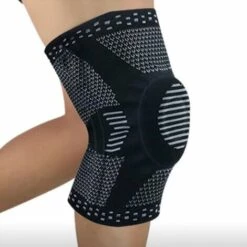 Professionelle Knieorthese Für Männer Und Frauen Mit Patella-Gel-Pads Und Seitenstabilisatoren, Knieorthesen In Medizinischer Qualität Zum Laufen, Meniskusrisse, Arthritis, Schwarz, 2 Stück-betterlife -Angebote Fliesenleger-Werkzeug Store 54099093 4