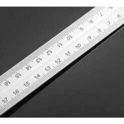 GESCHENKE Équerre Combinée 300 Mm - Métrique - Équerre Universelle Et Précise En Métal Avec Butée Et Outil De Traçage - Outil De Mesure Professionnel Haut De Gamme (1 Paquet) -Angebote Fliesenleger-Werkzeug Store 54252093 3