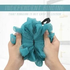 ILOVEMILAN 2 Stück Badeschwamm Peeling-Badeschwämme, Badeblumen-Duschschwamm Für Männer Und Frauen Zum Peeling -Angebote Fliesenleger-Werkzeug Store 54467449 3