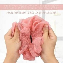 ILOVEMILAN 2 Stück Badeschwamm Peeling-Badeschwämme, Badeblumen-Duschschwamm Für Männer Und Frauen Zum Peeling -Angebote Fliesenleger-Werkzeug Store 54467449 4