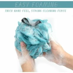ILOVEMILAN 2 Stück Badeschwamm Peeling-Badeschwämme, Badeblumen-Duschschwamm Für Männer Und Frauen Zum Peeling -Angebote Fliesenleger-Werkzeug Store 54467449 5