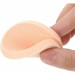 ILOVEMILAN 12 Packungen Schminkschwämme Set Puff Makeup Schwamm Einheitsgröße Erwachsene Unisex Schaumstoffschwämme (runde Hautfarbe) -Angebote Fliesenleger-Werkzeug Store 54468007 4