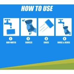 ILOVEMILAN Zauberschwamm Magic Eraser Perform Magic Extra Powerful Cleansing Stain Eraser 2x Stärker，Packung Mit 10. Konzentrierte Reinigungskraft -Angebote Fliesenleger-Werkzeug Store 54469493 5