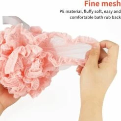 ILOVEMILAN 2 Stück Badeschwamm Peeling Badeschwamm,Badeblumen Duschschwamm Für Männer Und Frauen Zum… -Angebote Fliesenleger-Werkzeug Store 54469664 4