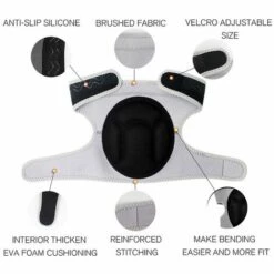 TINOR Unisex-Knieschützer Für Outdoor-Sport, Reinigung, Hausarbeit, Bodenreinigung, Gartenarbeit, Knieschützer Und Knieschützer Für Dachdeckerarbeiten Und Schweißen, M-Code (Grau) 9 TINOR Unisex-Knieschützer Für Outdoor-Sport, Reinigung, Hausarbeit, Bodenreinigung, Gartenarbeit, Knieschützer Und Knieschützer Für Dachdeckerarbeiten Und Schweißen, M-Code (Grau) -Angebote Fliesenleger-Werkzeug Store 54496756 5