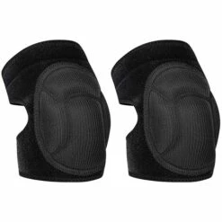 TINOR Unisex-Knieschützer Für Outdoor-Sport, Reinigung, Hausarbeit, Bodenreinigung, Gartenarbeit, Knieschützer Und Knieschützer Für Dachdeckerarbeiten Und Schweißen, L-Code (Schwarz)