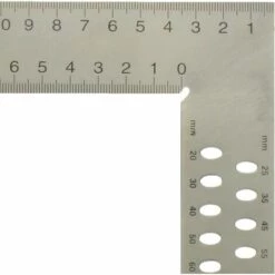 HEDUE® Zimmermannswinkel Hedue ZN 600 Mm Mit Mm-Skala Typ A Und Anreißlöcher -Angebote Fliesenleger-Werkzeug Store 54656671 2