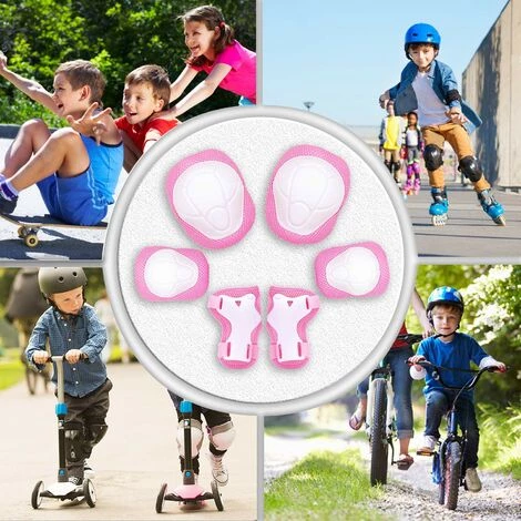 GESCHENKE Kinder Knieschützer Knieschützer Und Ellbogenschützer Schutzausrüstungsset Für Kinder Mädchen Jungen Mit Handgelenkschutz 3 In 1 Zum Skaten Radfahren Rollschuhlaufen 3 GESCHENKE Kinder Knieschützer Knieschützer Und Ellbogenschützer Schutzausrüstungsset Für Kinder Mädchen Jungen Mit Handgelenkschutz 3 In 1 Zum Skaten Radfahren Rollschuhlaufen – Bild 3